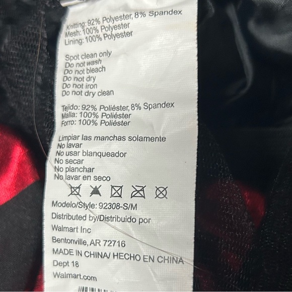 Combo: Women’s Checkered Tutu Halloween Dress Up Costume and one black skirt OS - Picture 5 of 7